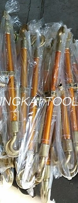 Aluminum Alloy Double Hook Turnbuckle / ນ້ໍາຫນັກເບົາ Turnbuckle SJS ເຫຼັກກ້າແບບ