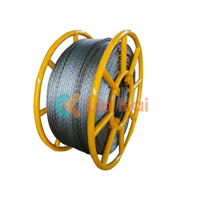 Anti Twist Steel Wire Rope 20mm ສໍາລັບການດຶງສີ່ conductors ມັດ