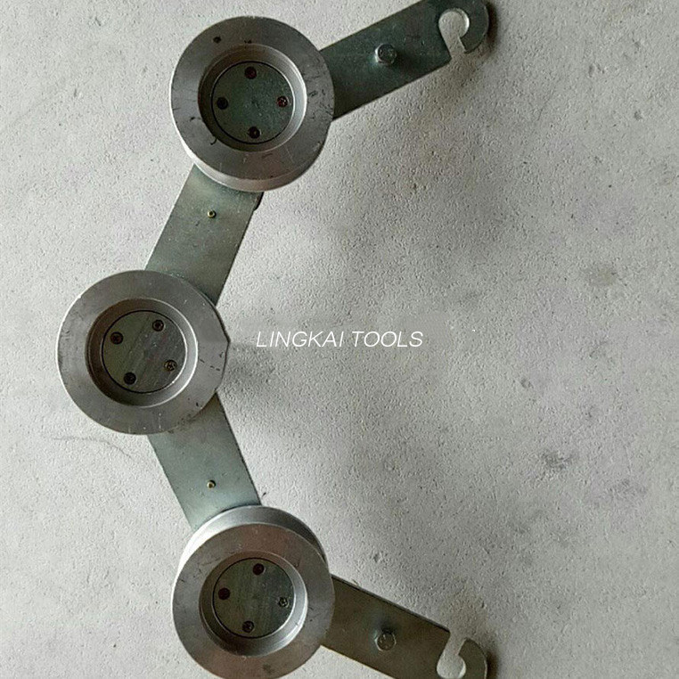 Conductor ຫຼື Earth Wire Hook ປະເພດ Grounding Pulley Earth Stringing Block