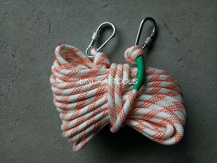 ຄວາມເຂັ້ມແຂງສູງເຊືອກ Nylon double braided ໃນສາຍສົ່ງໄຟຟ້າສາຍ Conductor Stringing