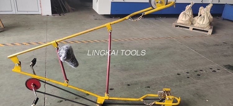 Overhead Lines Cart bikes for two Bundle Conductor Inspection Trolley