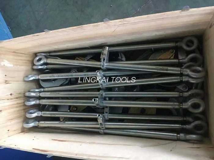 Tower Erection Tools Steel Turnbuckles ສໍາລັບການເຮັດວຽກຂອງສາຍສົ່ງ