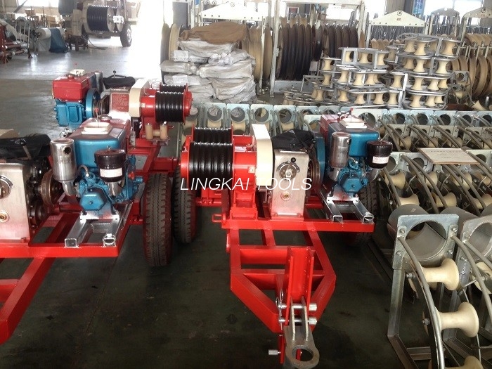 ອຸປະກອນເສີມສ້າງ Tower 5 Ton Motorized Pulling Winch JJCS-50T