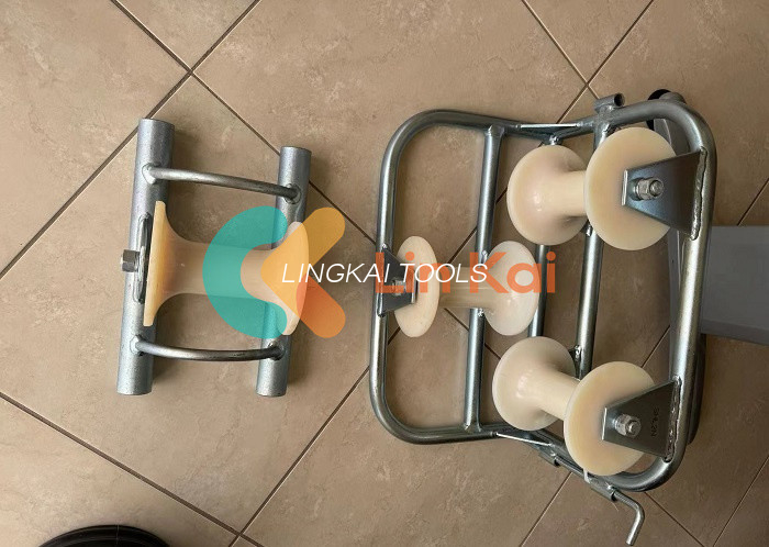Customized Diameter 120*200mm Max Corner Ground Roller ສໍາລັບການໂຫຼດ 10kn 20kn