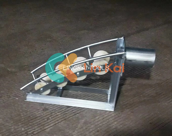 10kN MC Nylon Cable Pithead Roller ສໍາລັບການຕິດຕັ້ງໄຟຟ້າໃຕ້ດິນ