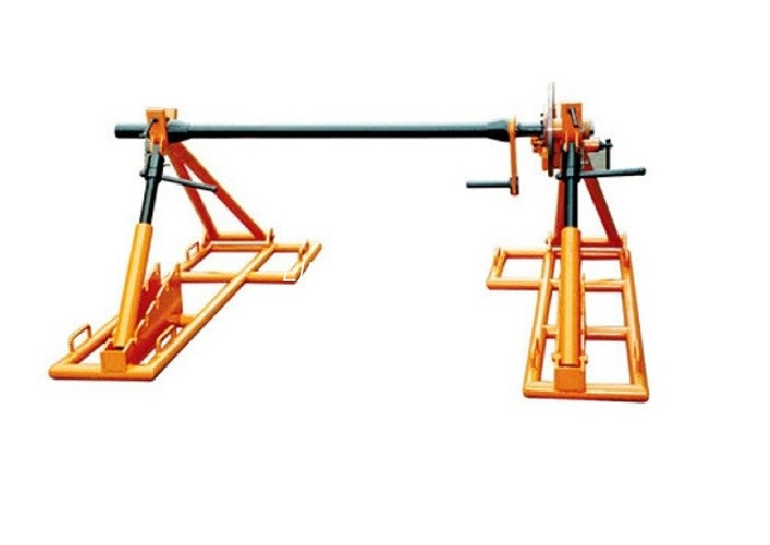 ສາຍສາຍສາຍ Drum Lifting Jacks , Jack ສາຍໄຮໂດລິກ 7T ດ້ວຍມໍເຕີ