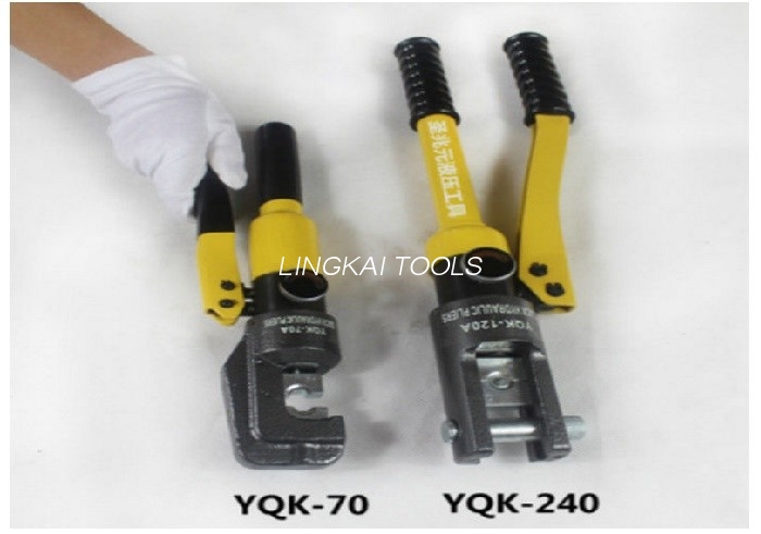 Hexagonal Hydraulic Crimping Tool , Cable Crimping Tool Hydraulic ສໍາລັບທໍ່ທອງແດງ