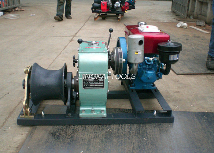 ເຄື່ອງຈັກກາຊວນ 5 ໂຕນ Winch, ການກໍ່ສ້າງສາຍໄຟຟ້າຄວາມໄວສູງ Winch