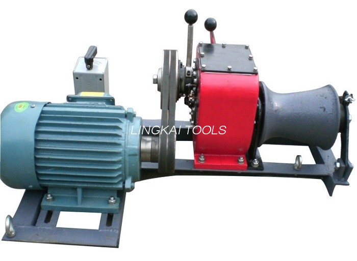 Tower Erection 1 Ton Winch, ເຄື່ອງ Winch versatility ສູງສໍາລັບການດຶງສາຍ
