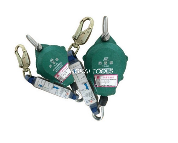 Hoist Safety Harness Lanyard, Safety Falling Protector Shock Absorbing Lanyard