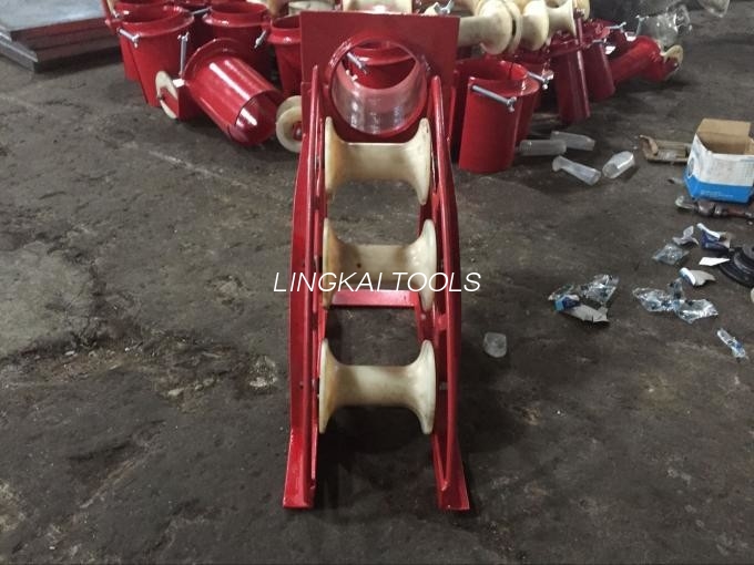 B Series ສາຍເຄເບີນແລະເຊືອກປ້ອງກັນທາງເຂົ້າ Trench Roller Cable Guide Roller