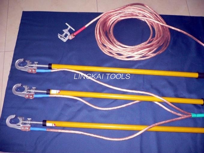 110 KV 220KV Copper Grounding Wire Earthing Device Safety Tools