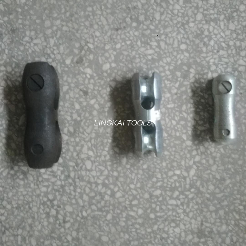 Rated Load 30kN Transmission Line Tools 8 - Shape Bend Resistant Connector