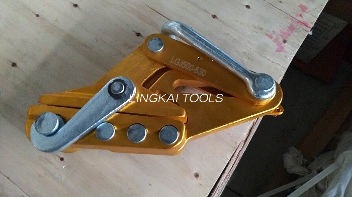 Aluminum Alloy ເຄື່ອງມືການກໍ່ສ້າງພື້ນຖານ Grip ມາພ້ອມ Clamp ສໍາລັບ ACSR AAAC