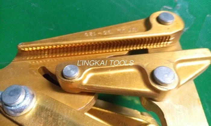 ເຄື່ອງມືກໍ່ສ້າງພື້ນຖານ 10KN Insulated Conductor Gripper SKJL ມາພ້ອມ Clamp
