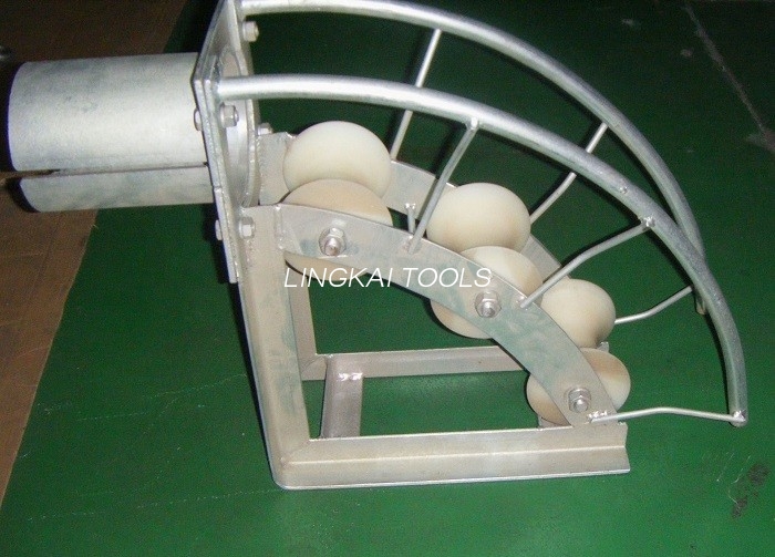 C Series SHL150C Cable Pulley Roller ສາມ Rollers 150mm Tube Dia