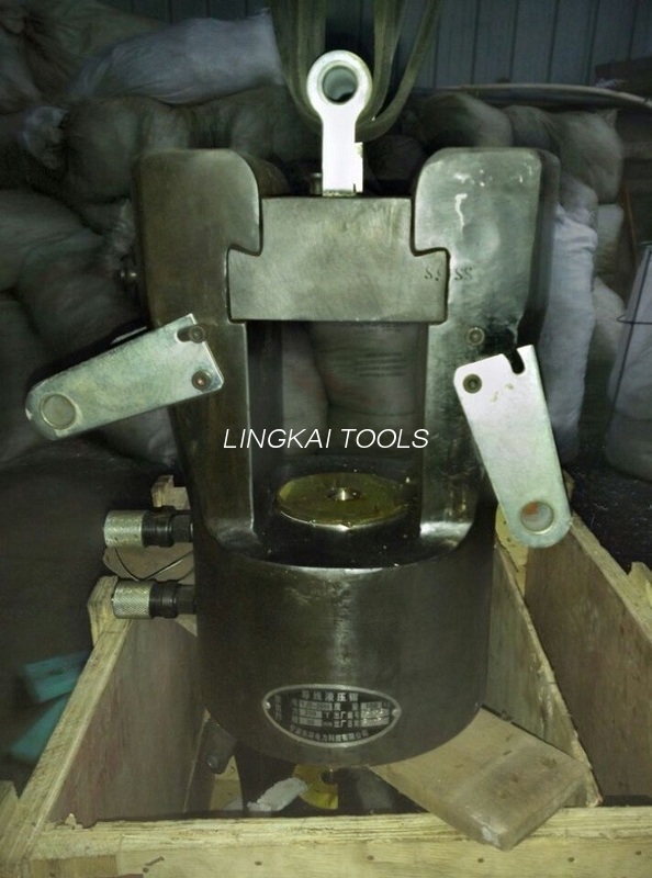 35mm Stroke 200T Hydraulic Crimping Tool ສໍາລັບ ACSR1440 Terminals ກັບຫົວ hexagon