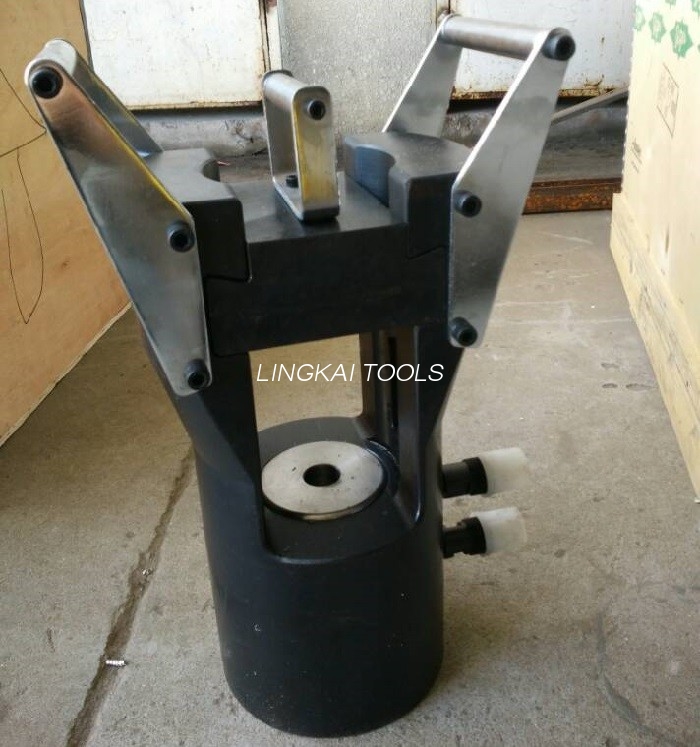 1250KN Wire Rope Hydraulic Compressor 24mm Stroke For Crimping Terminals 14-76mm