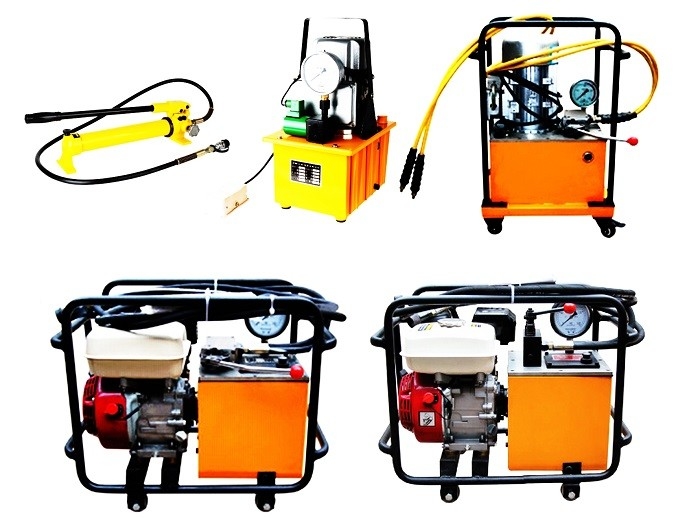 CE ຜ່ານເຄື່ອງມືເຈາະໄຮໂດລິກ Gasoline Pump Hydraulic ດ້ວຍ Honda GX160