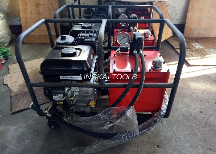Gasonline Engine Hydraulic Unit Hydraulic Pump ເຄື່ອງຈັກ Gasoline ຂັບເຄື່ອນສໍາລັບເຄື່ອງມື Crimping