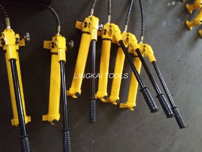 Manual Oil Pump Hydraulic Crimping Tool 700 Bar Hight Weight 70mpa ແຮງດັນສູງ