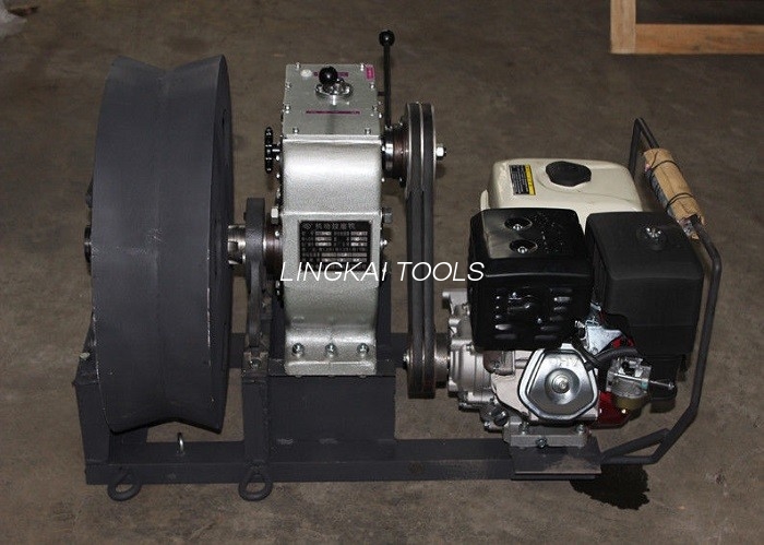 ຄວາມຈຸ 50KN Milling Gasoline Powered Winch Petrol Engine for Pulling Hoisting
