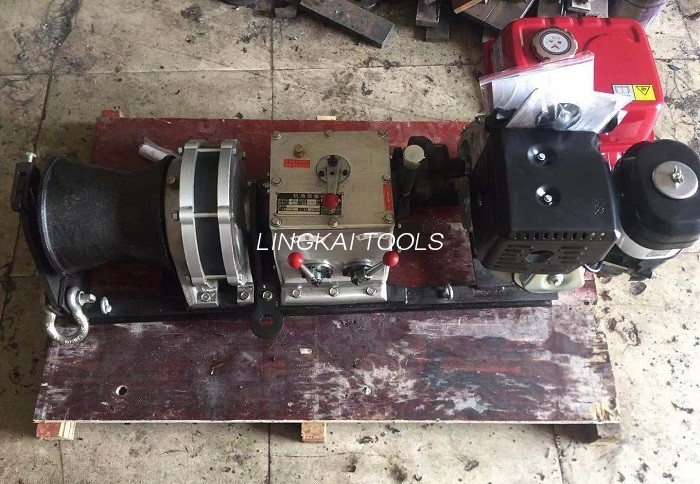 Single Capstan Fast Speed ​​Cable Winch Puller ເຄື່ອງຈັກກາຊວນໃນການກໍ່ສ້າງສາຍ