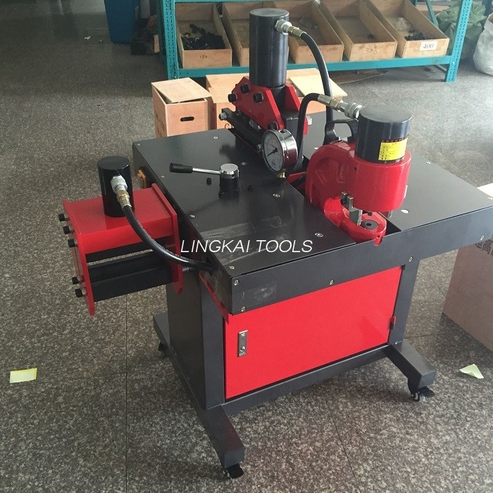 ປະສິດທິພາບສູງ Hydraulic Crimping Tool Busbar Processing with 200V 50HZ Voltage