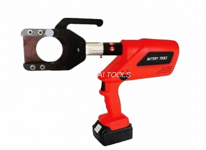 Motorized Hydraulic Cable Cutter, Battery Powered Cable Cutter for Cutting Max 85mm Cable