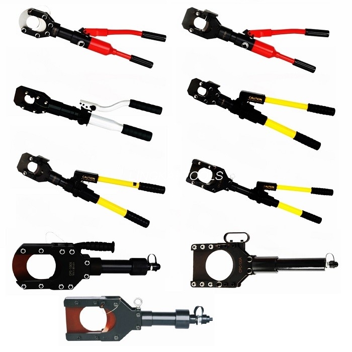 85mm Stroke Hydraulic Crimping Tool Cutter Cable For Cutting Amoured Cu/Al Cable Max 85mm