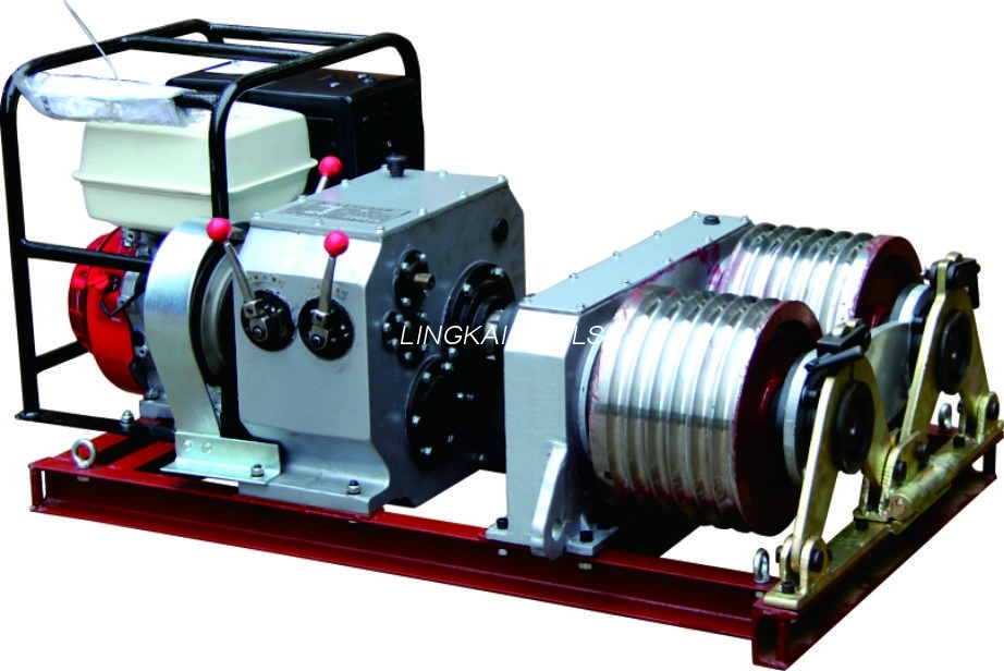 ເຄື່ອງຈັກກາຊວນ 3600RPM 9HP Cable Winch Puller