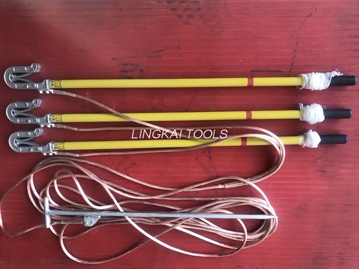 Grounding ອຸປະກອນ Portable ສໍາລັບສາຍສົ່ງແຮງດັນສູງ Stringing