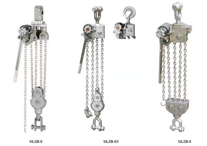 Aluminum Alloy Lifting Electric Chain Hoist Manual Handle