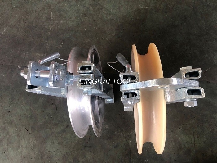 Sheave Hook Cable Roller Wheel Pulley Nylon Aluminum Alloy ຕັນສາຍດຽວ